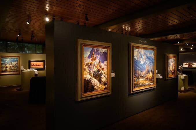 The Briscoe Western Art Museum along the San Antonio River Walk
